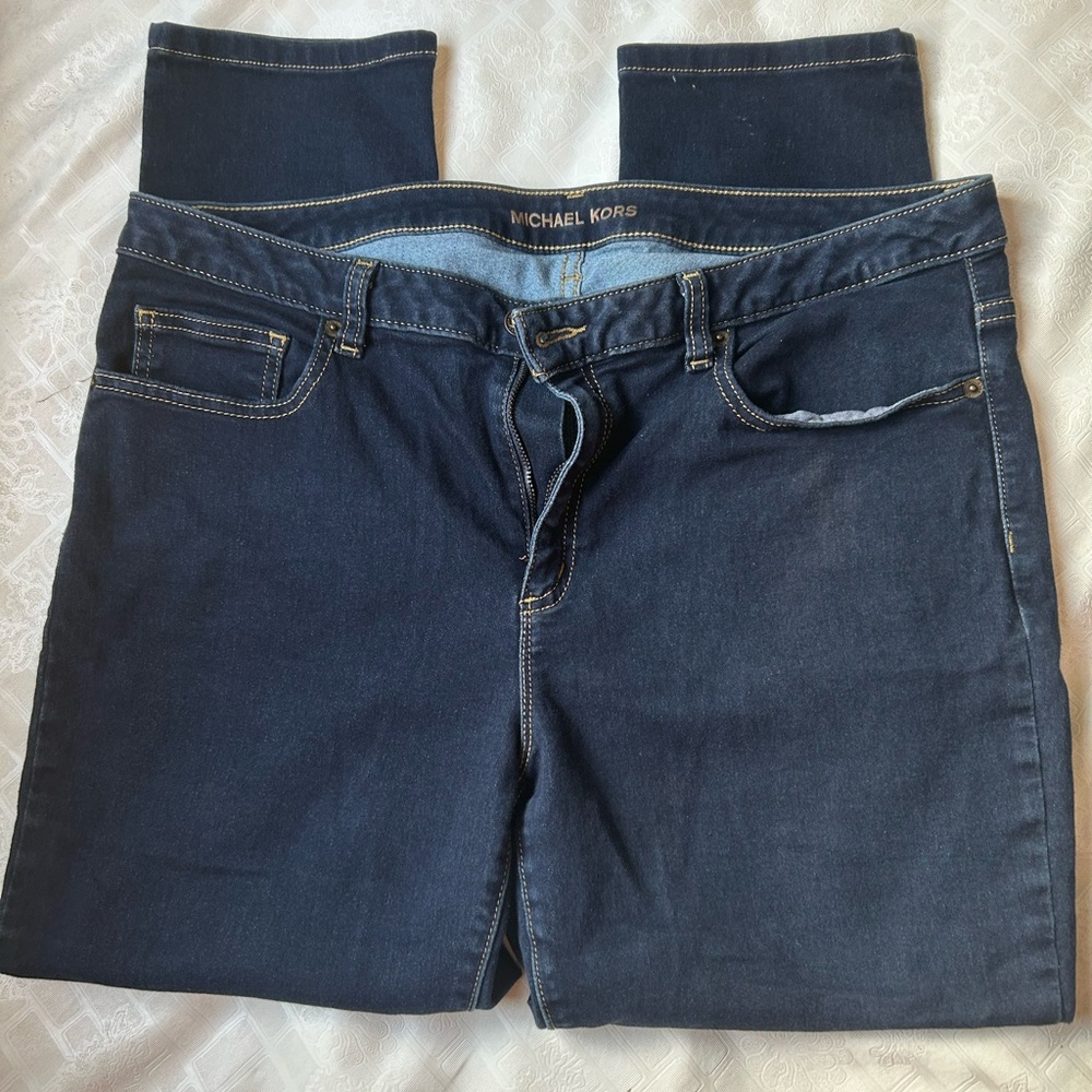 Michael Kors Dark Indigo Stretch Jeggings